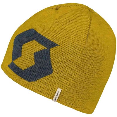 SCOTT Czapka Beanie Team 10 mellow yellow/metal blue one size