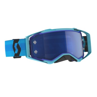 SCOTT Gogle Prospect blue/black / blue chrome works
