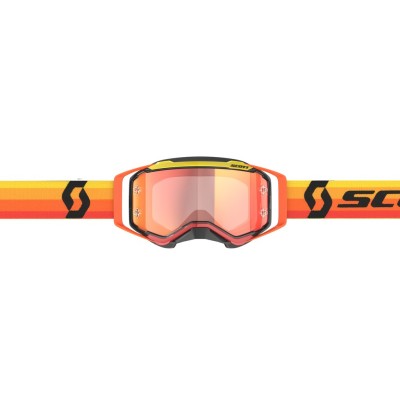 SCOTT Gogle Prospect orange/yellow  /  orange  chrome  works