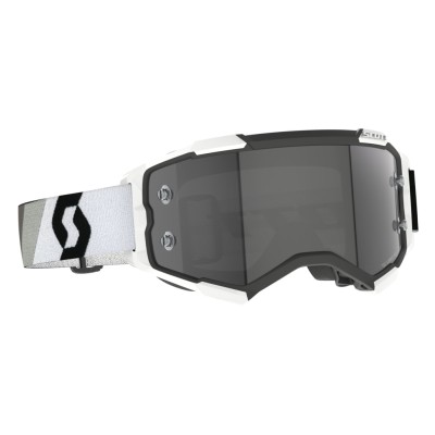 SCOTT Gogle Fury LS premium black/white / light sensitive grey work