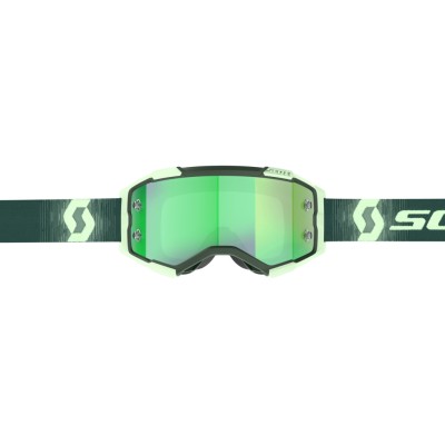 SCOTT Gogle Fury dark green/mint green / green chrome works