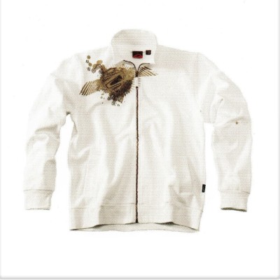 SCOTT Bluza Męska Sweatjacket Blaze white