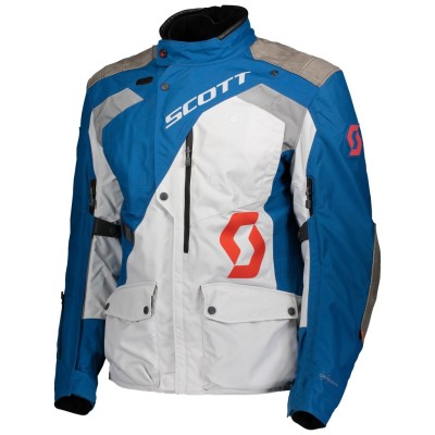 SCOTT Kurtka Jacket Dualraid Dryo sapphire blue/lunar grey