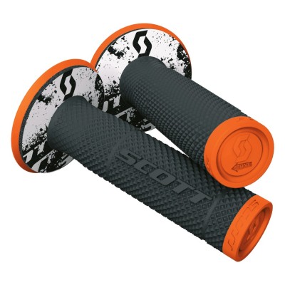 SCOTT Rączki Grip SX II + Donut neon orange/black