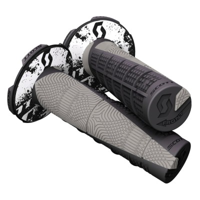 SCOTT Rączki Grip Duece + Donut black/grey