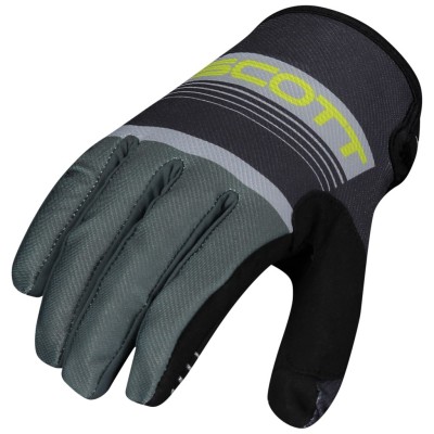 SCOTT Rękawice Glove 350 Race grey/yellow
