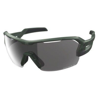 SCOTT Okulary Sunglasses Spur LS kaki green / grey light sensitive + clear