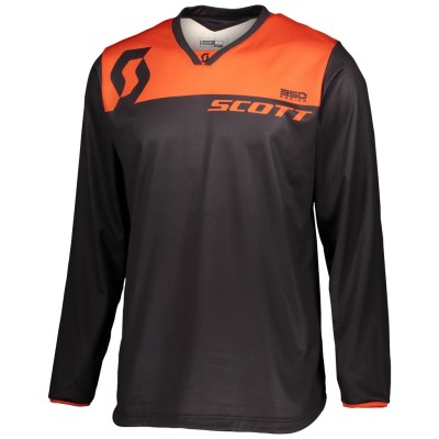SCOTT Bluza Jersey 350 Dirt black/orange