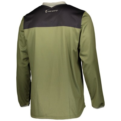 SCOTT Bluza Jersey 350 Dirt green tan
