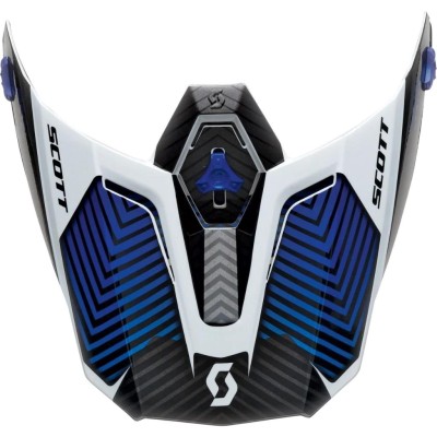 SCOTT Daszek Visor 350 Ilusion blue/black one size