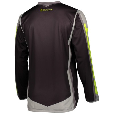SCOTT Bluza Jersey 350 Race grey/yellow
