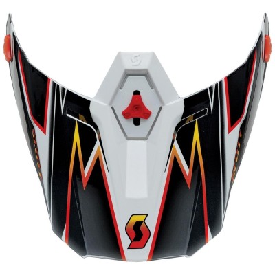 SCOTT Daszek Visor 350 Speed red/black one size