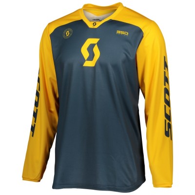 SCOTT Bluza Jersey 350 Track blue/yellow