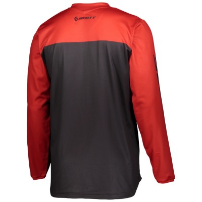 SCOTT Bluza Jersey 350 Track black/red