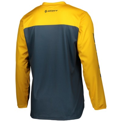 SCOTT Bluza Jersey 350 Track blue/yellow