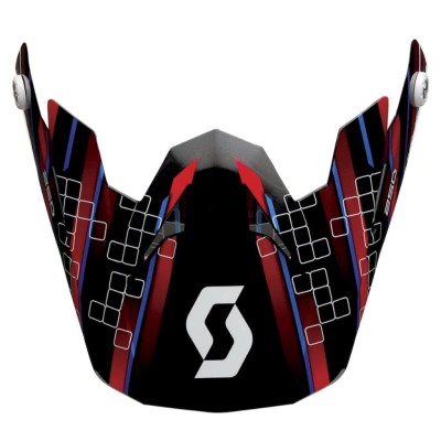 SCOTT Daszek Visor 250 Race red/black one size