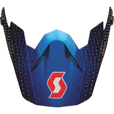 SCOTT Daszek Visor 250 Gamma blue/black one size