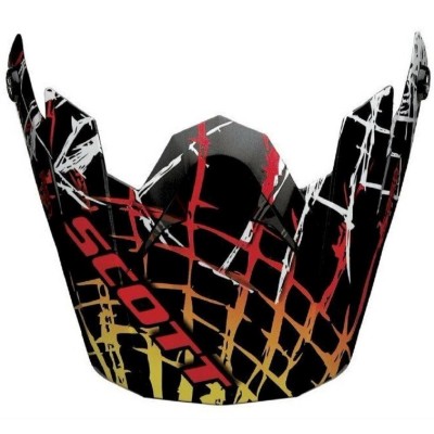 SCOTT Daszek Visor 250 Implode red/black one size