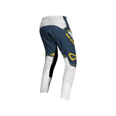 SCOTT Spodnie Junior Pant 350 Dirt blue/yellow