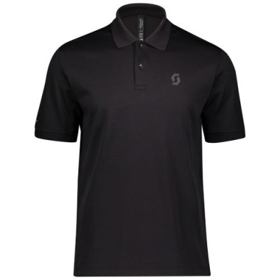 SCOTT Koszulka Męska Polo 10 Casual s/sl black