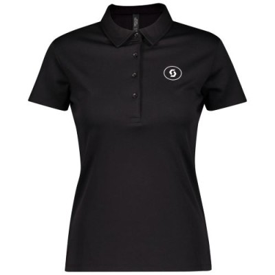 SCOTT Koszulka Damska Polo 10 Casual s/sl black