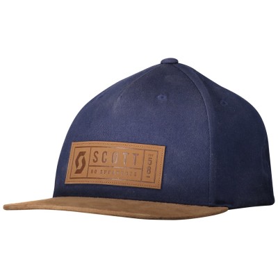 SCOTT Czapka Cap Winter camel brown/dark blue one size