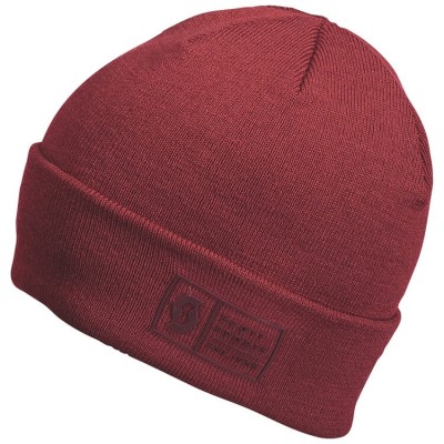 SCOTT Czapka Beanie Team 20 Merino ochre red one size