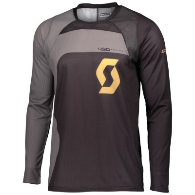 SCOTT Bluza Jersey 450 Podium black/gold