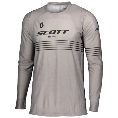 SCOTT Bluza Jersey 450 Angled Light grey/black