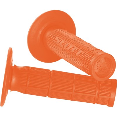 SCOTT Rączki Grip Radial Half Waffle orange
