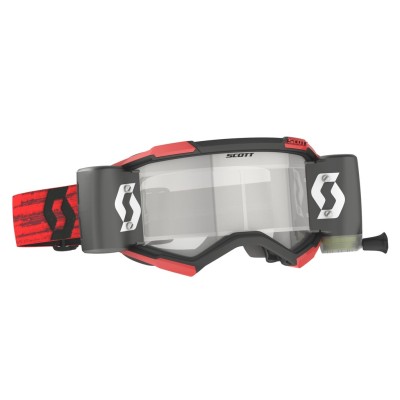 SCOTT Gogle Fury WFS dark red / clear works