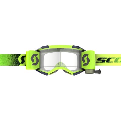 SCOTT Gogle Fury WFS neon green/neon yellow / clear works