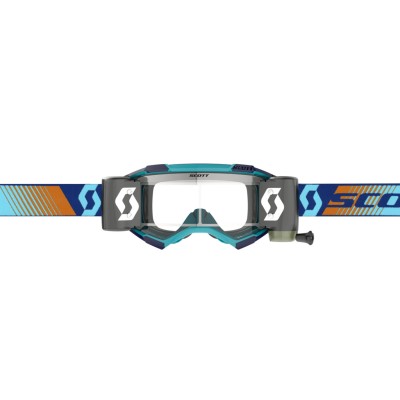 SCOTT Gogle Fury WFS royal blue/orange / clear works