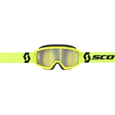 SCOTT Gogle Primal yellow/black / yellow chrome works
