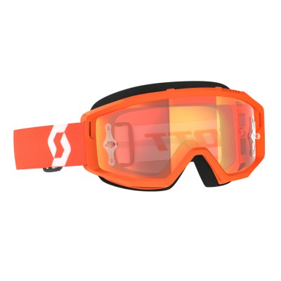 SCOTT Gogle Primal orange/white / orange chrome works