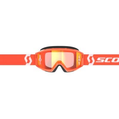 SCOTT Gogle Primal orange/white / orange chrome works