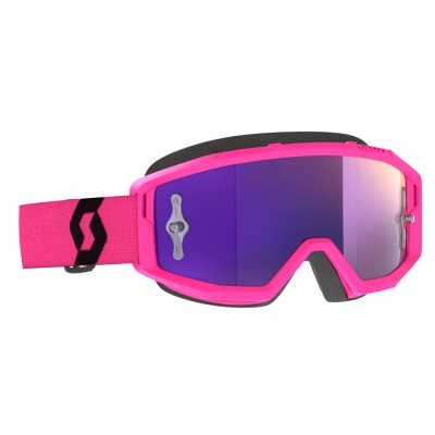 SCOTT Gogle Primal pink/black / purple chrome works