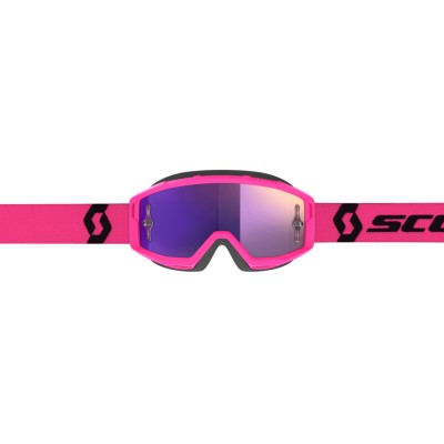 SCOTT Gogle Primal pink/black / purple chrome works