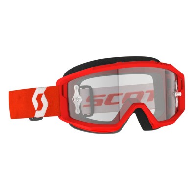 SCOTT Gogle Primal Clear red/white / clear works