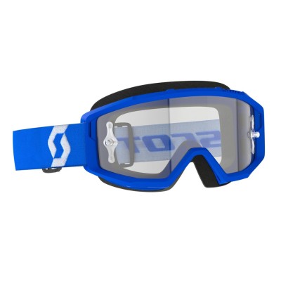 SCOTT Gogle Primal Clear blue/white / clear works