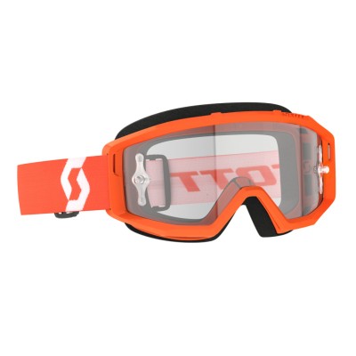 SCOTT Gogle Primal Clear orange/white / clear works