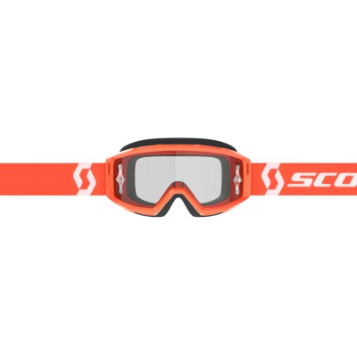 SCOTT Gogle Primal Clear orange/white / clear works