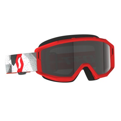 SCOTT Gogle Primal Sand Dust camo white/red / dark grey