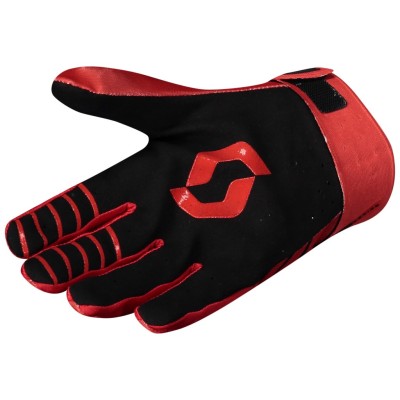 SCOTT Rękawice Glove 450 Angled black/red