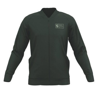 SCOTT Bluza Męska Zip Bomber 10 Casual l/sl smoked green