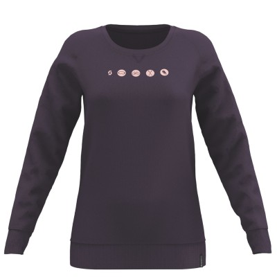 SCOTT Bluza Damska Crewneck 10 Casual l/sl dark purple
