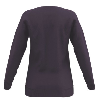 SCOTT Bluza Damska Crewneck 10 Casual l/sl dark purple