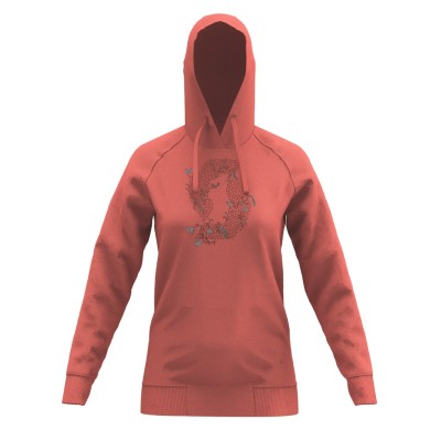 SCOTT Bluza Damska Hoody 10 Icon l/sl brick red