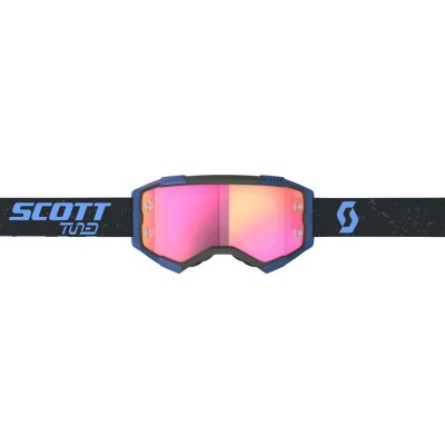 SCOTT Gogle Fury Tuned black/smurple blue / purple chrome works