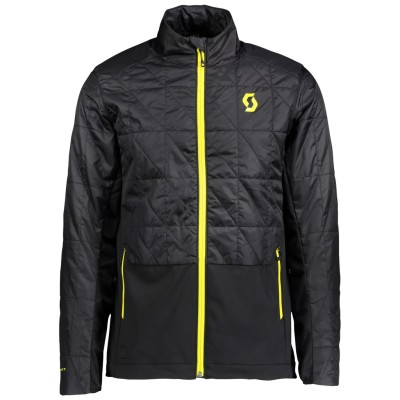SCOTT Kurtka Męska Jacket Insuloft Hybrid FT black/sulphur yellow
